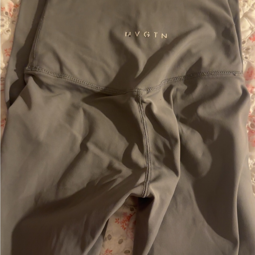 NVGTN High-Waist Gray Active Leggings